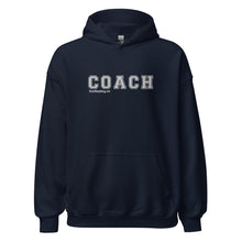 Load image into Gallery viewer, COACH™ Branded Unisex Pull Over Hoodie - Embroidered White Thread