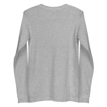 Load image into Gallery viewer, hustleplay.co Brand Logo Unisex Long Sleeve T-Shirt - Black Print
