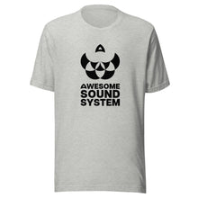 Load image into Gallery viewer, AWESOME SOUND SYSTEM BRAND LOGO Unisex Short Sleeve T-Shirt - Black Print
