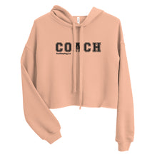 Load image into Gallery viewer, COACH™ Branded Cropped Hoodie - Embroidered Black Thread