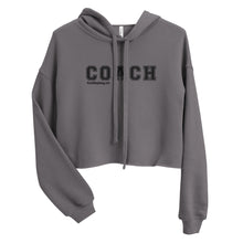 Load image into Gallery viewer, COACH™ Branded Cropped Hoodie - Embroidered Black Thread