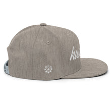 Load image into Gallery viewer, hustleplay.co Brand Classic Snapback Hat - Embroidered White Thread - Round Crown
