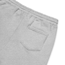 Load image into Gallery viewer, hustleplay.co Branded Unisex Fleece Shorts - Embroidered Black Thread

