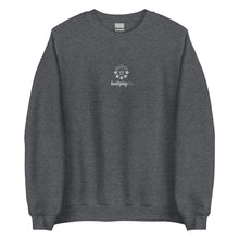 Load image into Gallery viewer, hustleplay.co Branded Logo Unisex Sweatshirt - Embroidered White Thread
