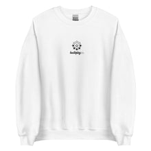 Load image into Gallery viewer, hustleplay.co Branded Logo Unisex Sweatshirt - Embroidered Black Thread
