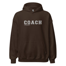 Load image into Gallery viewer, COACH™ Branded Unisex Pull Over Hoodie - Embroidered White Thread
