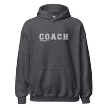 Load image into Gallery viewer, COACH™ Branded Unisex Pull Over Hoodie - Embroidered White Thread
