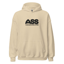Load image into Gallery viewer, Awesome Sound System ASS Embroidered Unisex Heavy Blend Pull Over Hoodie - Black Thread
