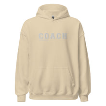 Load image into Gallery viewer, COACH™ Branded Unisex Pull Over Hoodie - Embroidered White Thread
