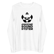 Load image into Gallery viewer, AWESOME SOUND SYSTEM BRAND LOGO Unisex Long Sleeve T-Shirt - Black Print

