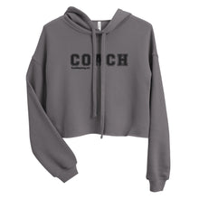Load image into Gallery viewer, COACH™ Branded Cropped Hoodie - Embroidered Black Thread
